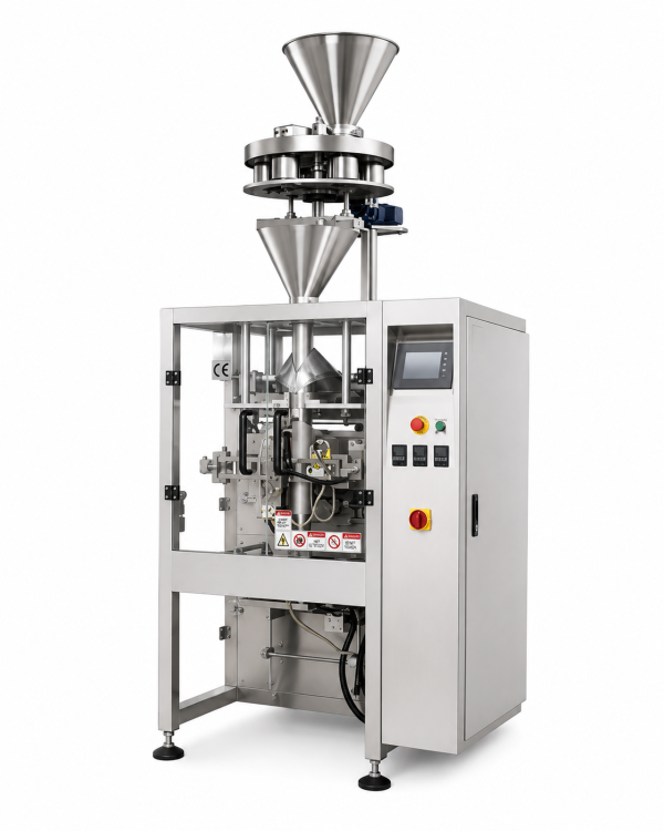 GROCERY ITEM | AUTOMATIC COLLAR TYPE CUP FILLER PACKAGING MACHINE HEXA 450